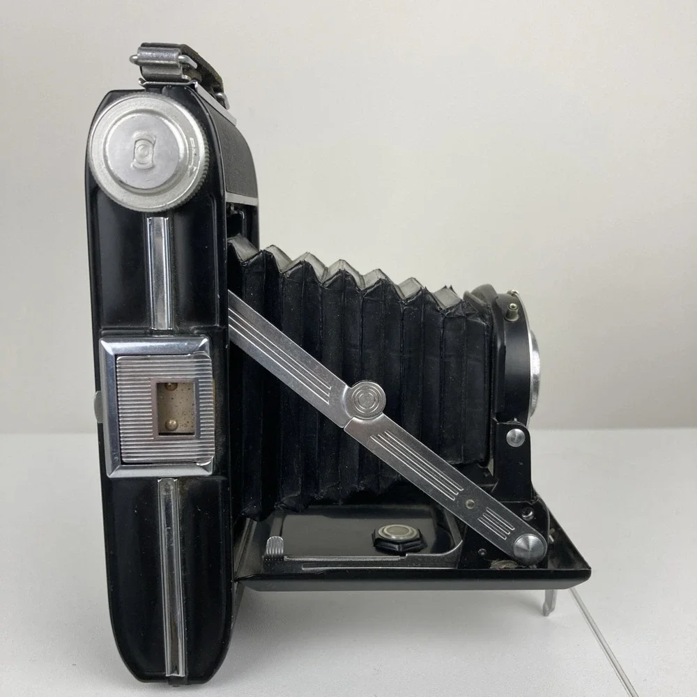 VINTAGE ANSCO VIKING‎ READYSET 120 ROLL FILM FOLDING BELLOWS CAMERA 1952-59